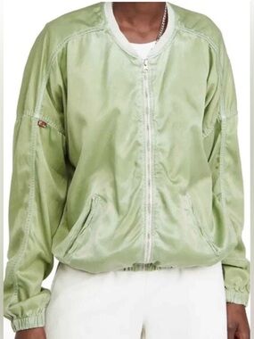 FREE CITY Satin Bomber / Windbreaker Size S